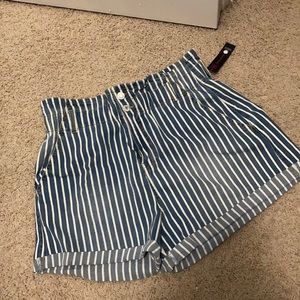 Striped shorts